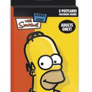 Carte postale Les Simpson Homer Simpson